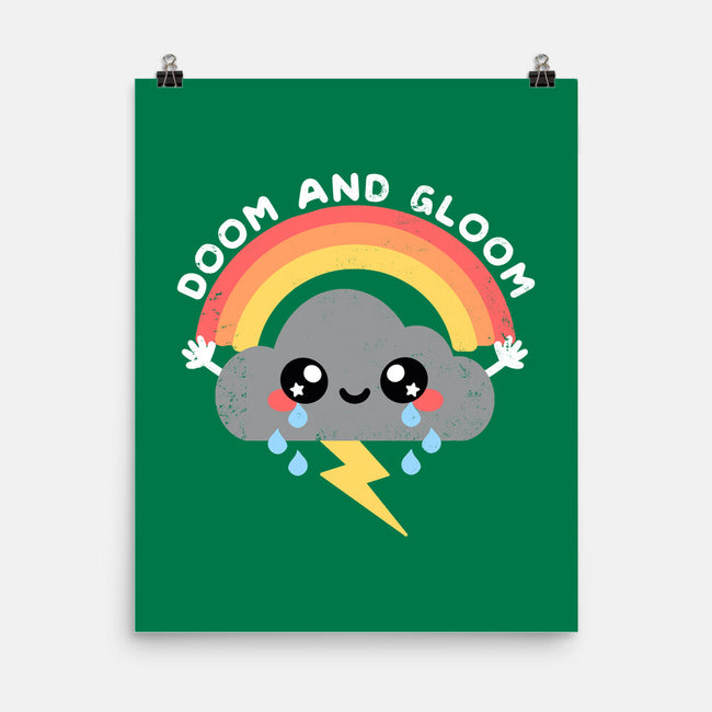 Doom And Gloom-none matte poster-NemiMakeit