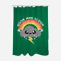Doom And Gloom-none polyester shower curtain-NemiMakeit