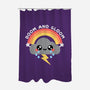 Doom And Gloom-none polyester shower curtain-NemiMakeit