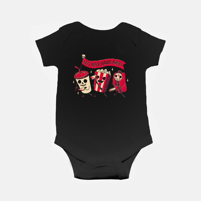 Midnight Movie-baby basic onesie-DinoMike