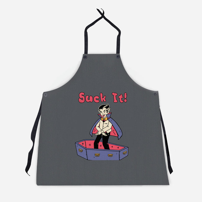 Suck It!-unisex kitchen apron-vp021