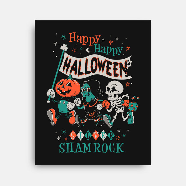 Happy Happy Halloween-none stretched canvas-Nemons