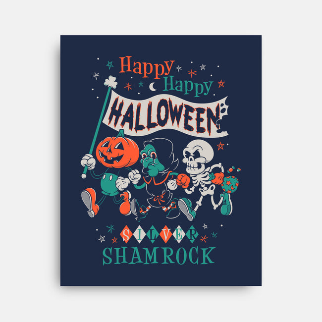 Happy Happy Halloween-none stretched canvas-Nemons