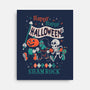 Happy Happy Halloween-none stretched canvas-Nemons