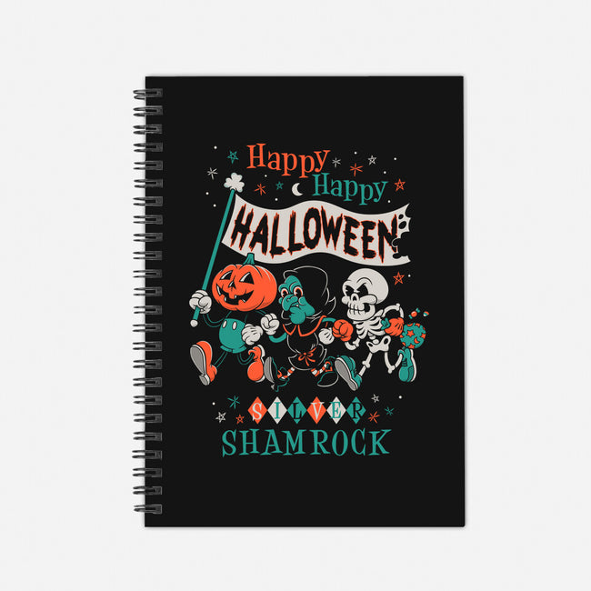 Happy Happy Halloween-none dot grid notebook-Nemons