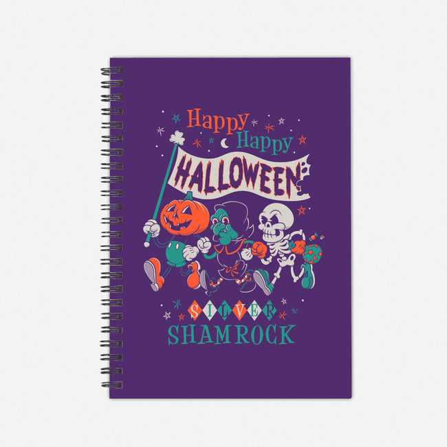 Happy Happy Halloween-none dot grid notebook-Nemons
