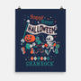 Happy Happy Halloween-none matte poster-Nemons