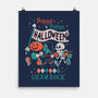 Happy Happy Halloween-none matte poster-Nemons