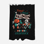 Happy Happy Halloween-none polyester shower curtain-Nemons