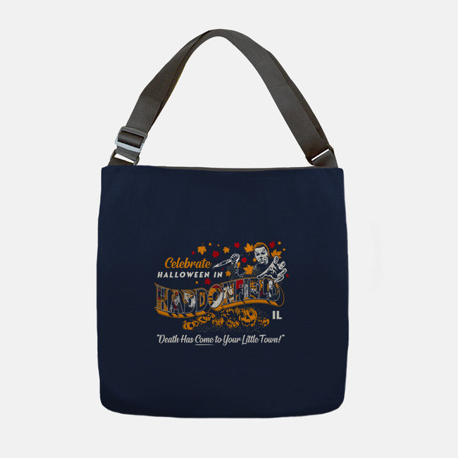 Celebrate Halloween In Haddonfield-none adjustable tote-goodidearyan