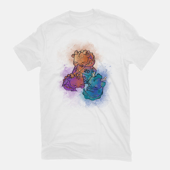 D20 Sleeping Dragons!-mens premium tee-ricolaa