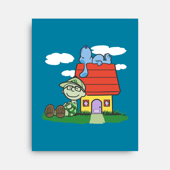 Cluenuts-none stretched canvas-Betmac