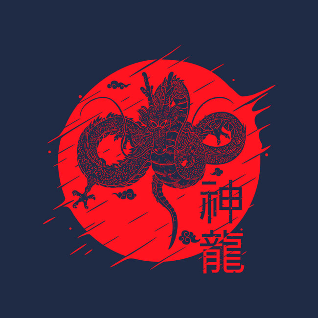 The Legend Of Shenron-none fleece blanket-Rogelio