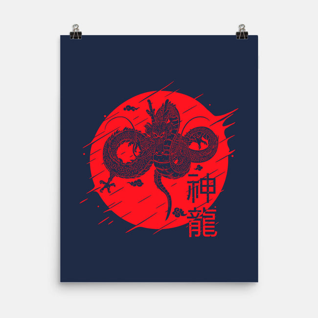 The Legend Of Shenron-none matte poster-Rogelio