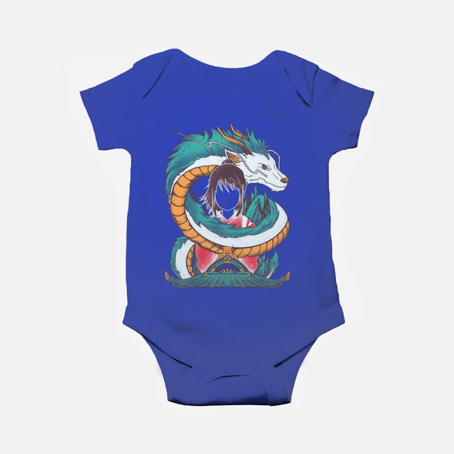 Spirited Beauty-baby basic onesie-RamenBoy