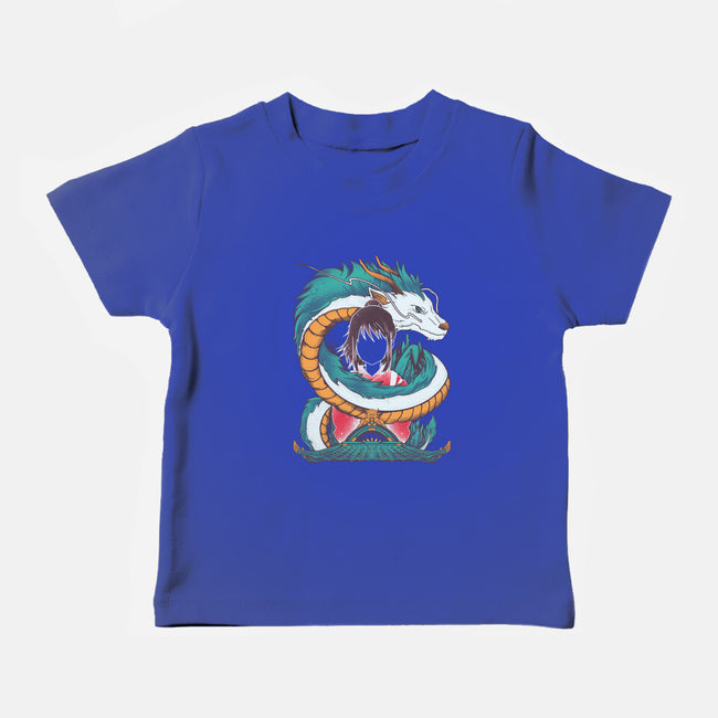 Spirited Beauty-baby basic tee-RamenBoy