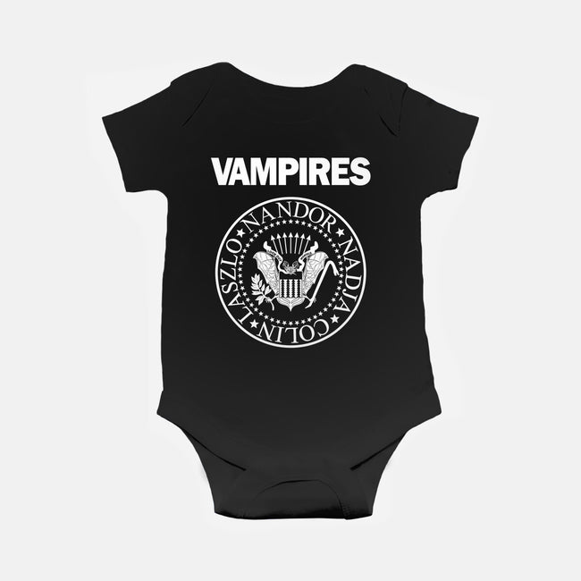 Vampires-baby basic onesie-Boggs Nicolas