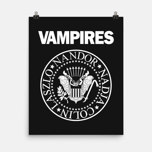 Vampires-none matte poster-Boggs Nicolas
