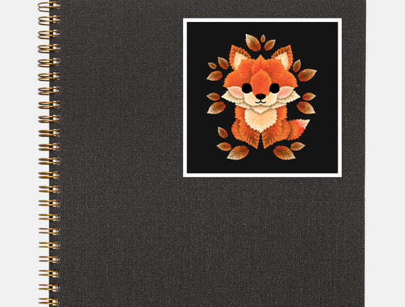 Little Fox Of Leaves