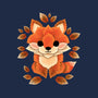 Little Fox Of Leaves-mens basic tee-NemiMakeit