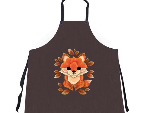 Little Fox Of Leaves