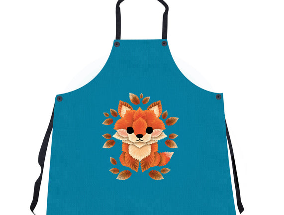 Little Fox Of Leaves