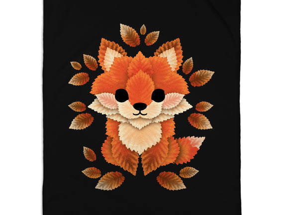Little Fox Of Leaves
