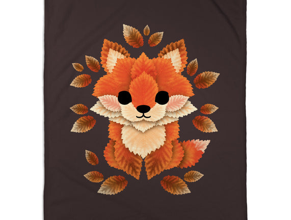 Little Fox Of Leaves