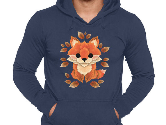 Little Fox Of Leaves