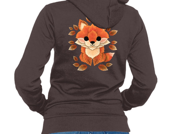Little Fox Of Leaves