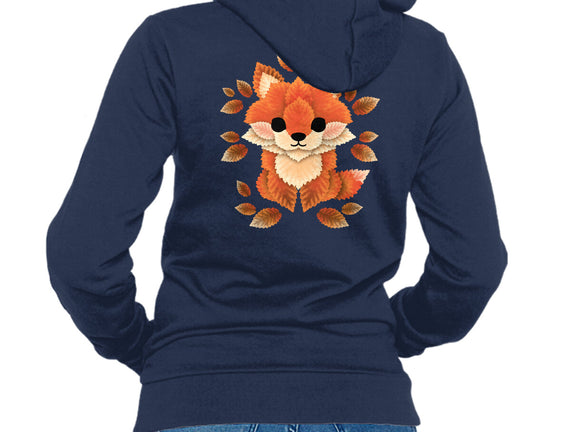 Little Fox Of Leaves