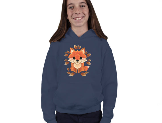 Little Fox Of Leaves