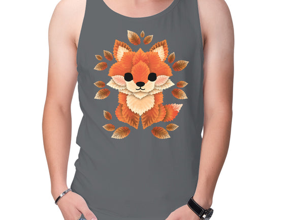 Little Fox Of Leaves