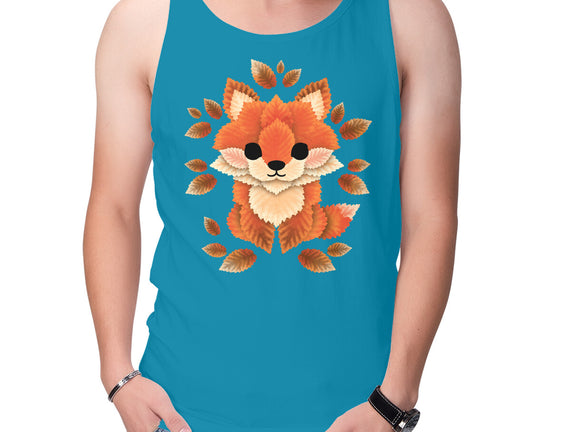 Little Fox Of Leaves