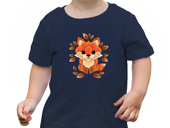 Little Fox Of Leaves