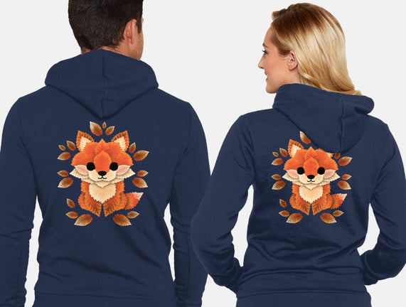 Little Fox Of Leaves