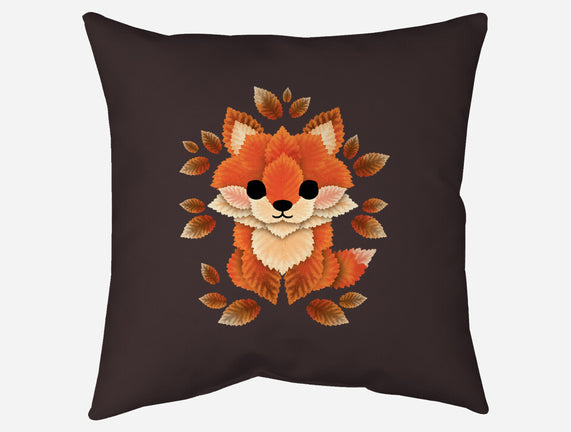 Little Fox Of Leaves