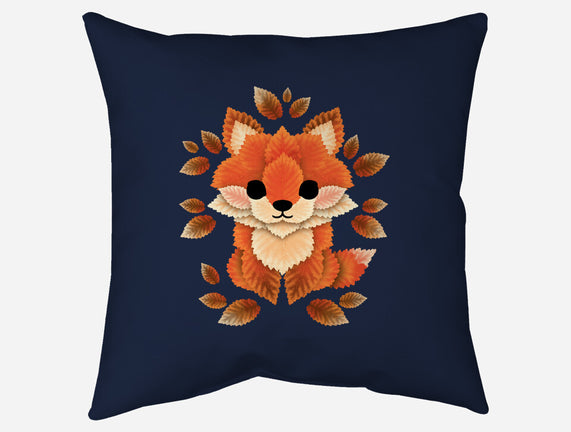 Little Fox Of Leaves