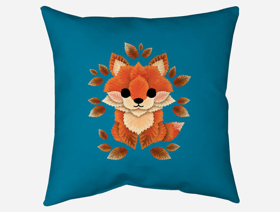 Little Fox Of Leaves