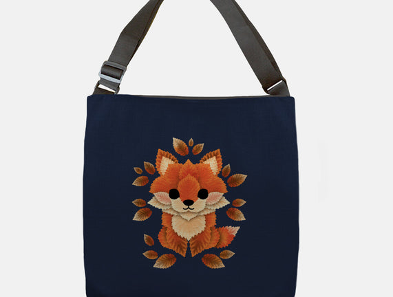 Little Fox Of Leaves