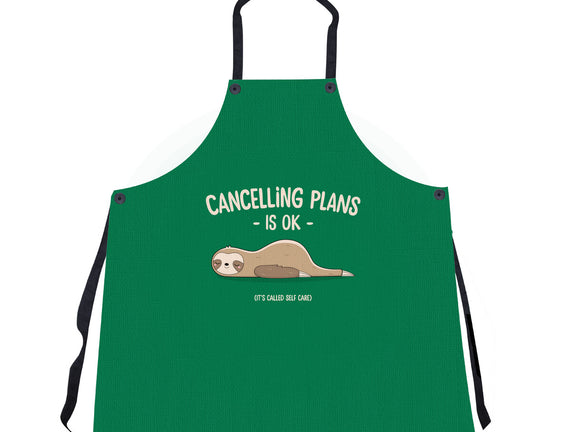 Cancelling Plans Is Ok