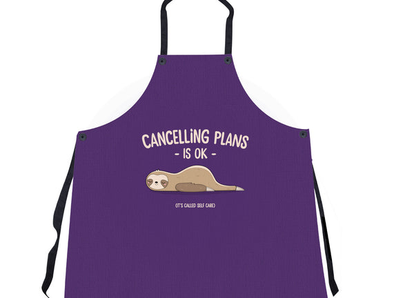 Cancelling Plans Is Ok