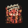 Autumn Vibes-none removable cover throw pillow-TechraNova