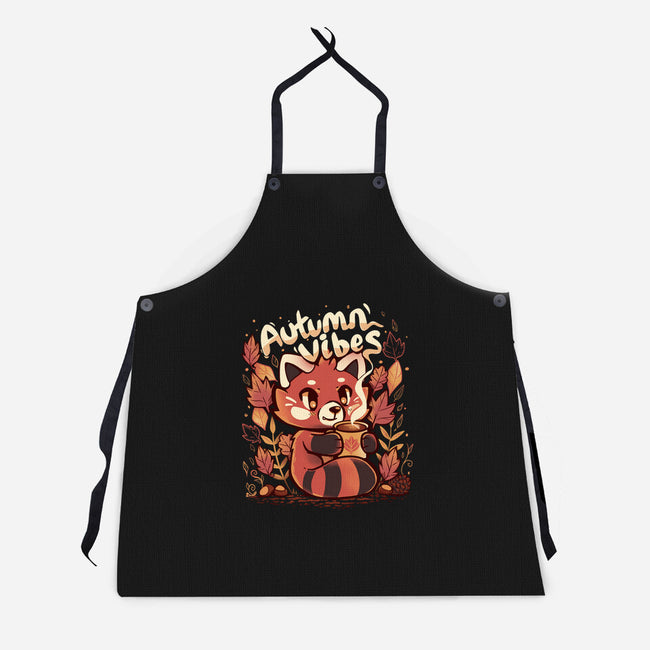 Autumn Vibes-unisex kitchen apron-TechraNova