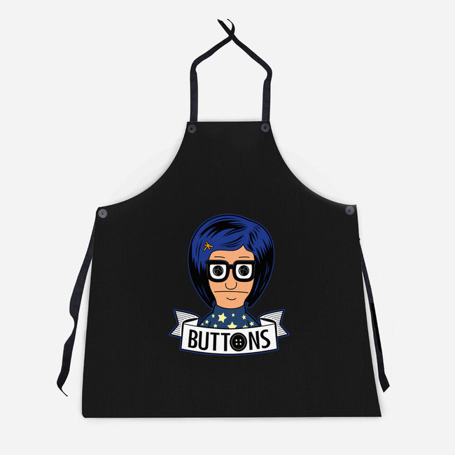Buttons-unisex kitchen apron-Boggs Nicolas