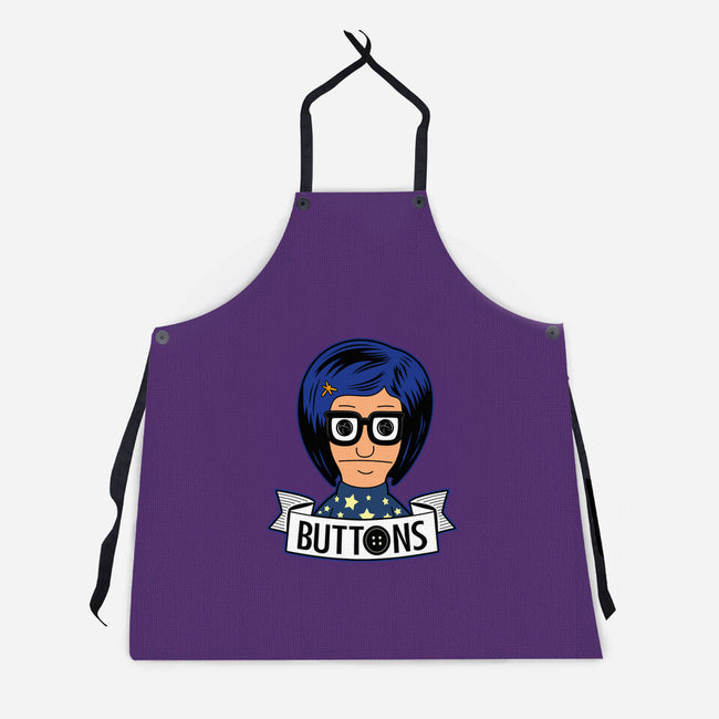 Buttons-unisex kitchen apron-Boggs Nicolas