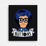 Buttons-none stretched canvas-Boggs Nicolas