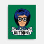 Buttons-none stretched canvas-Boggs Nicolas