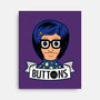 Buttons-none stretched canvas-Boggs Nicolas