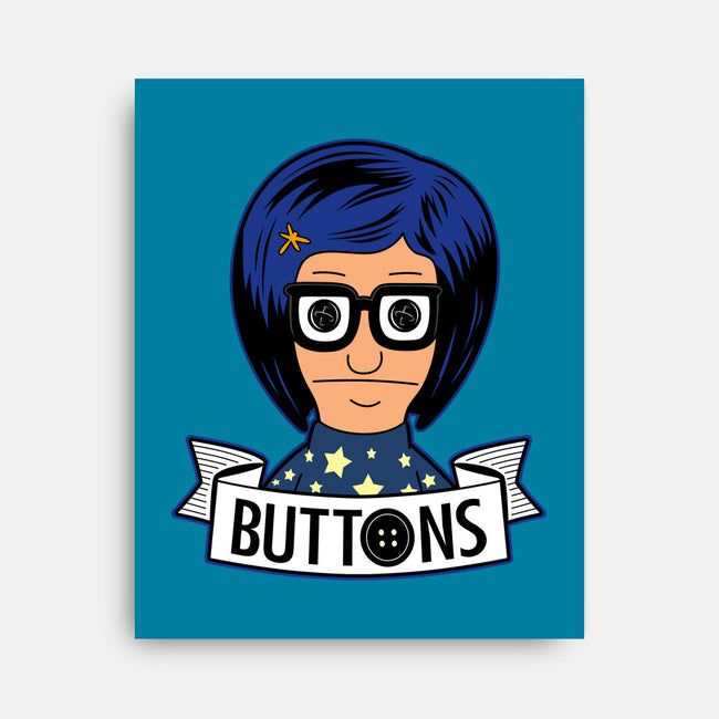 Buttons-none stretched canvas-Boggs Nicolas